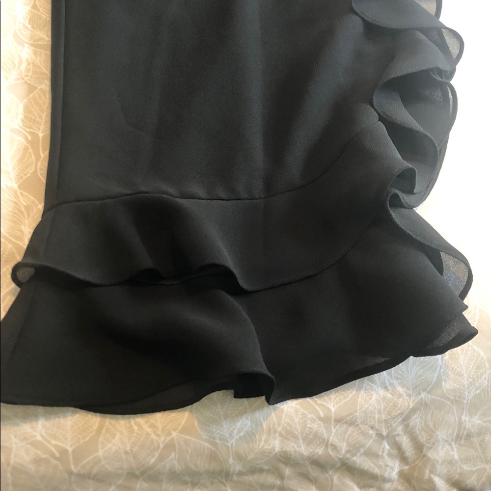Appraisal Wide Leg Ruffled Pants Womens Size 10 - Picture 3 of 13